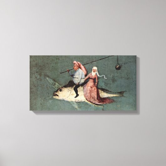 ヒエロニムス・ボッシュ – 聖アンソニーの誘惑 キャンバスプリント (正面)