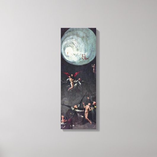 ヒエロニムス・ボッシュ – 賛美の登場 キャンバスプリント (正面)