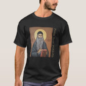 ヒエロモンク セラフィム ローズ 正教徒 Tシャツ (正面)