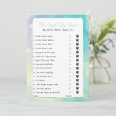 ヒカサレ サレ ブライダルシャワーゲーム 招待状 (スタンド正面)