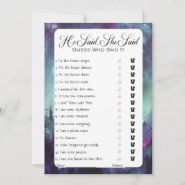 ヒカサレ サレ ブライダルシャワーゲーム 招待状