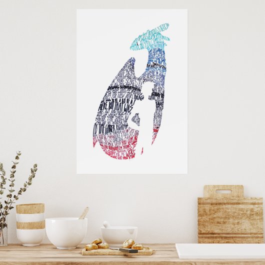 ヒカップ歯なし ポスター (キッチン)