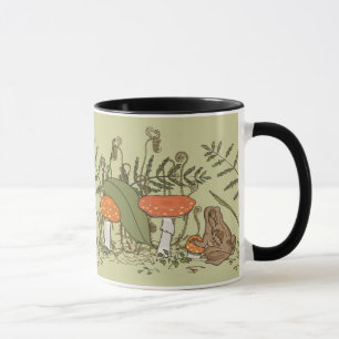 ヒキガエルおよびToadstools マグカップ