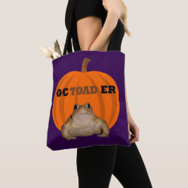 ヒキガエルと愉快なハロウィンパン トートバッグ