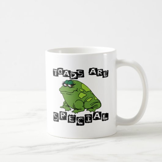 ヒキガエルは特別です コーヒーマグカップ (右)