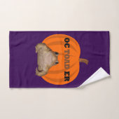 ヒキガエル ハロウィン 冗談 グッズ バスタオルセット (ハンドタオル)