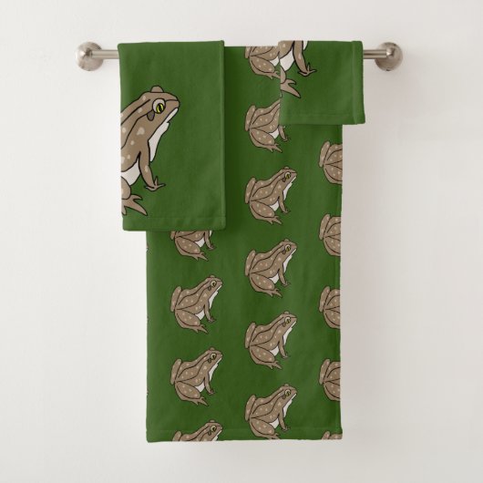 ヒキガエル バスタオルセット (インサイチュ)