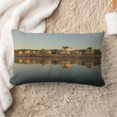 ヒギンズビーチベイビューアーリーモーニングリフレクション ランバークッション (ブランケット)