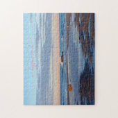 ヒギンズビーチ禅サンライズタイダルプールリフレクション ジグソーパズル (縦)