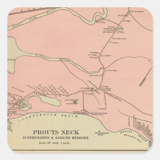 ヒギンズビーチ スクエアシール (正面)