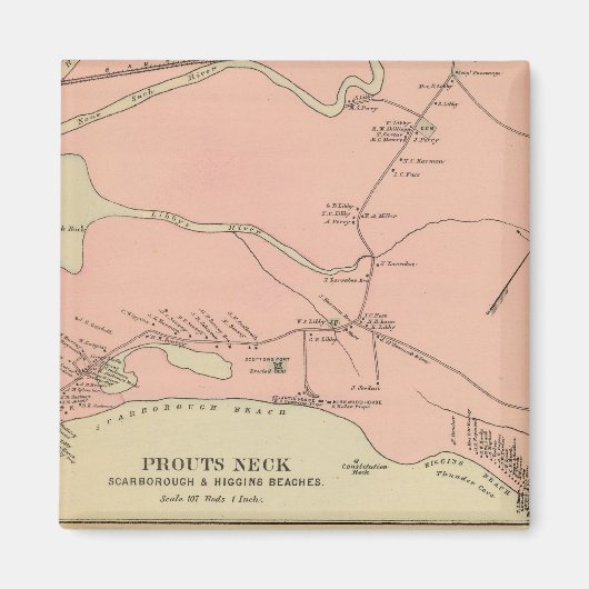 ヒギンズビーチ マグネット (正面)