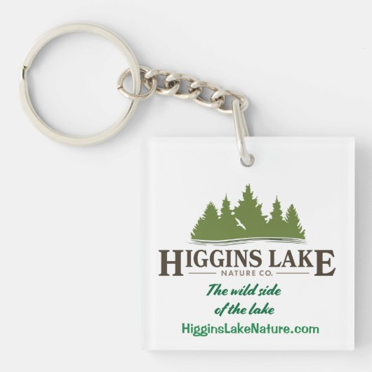 ヒギンズレイク自然 キーホルダー (正面)