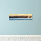 ヒギンズ湖の秋宝島 キャンバスプリント (インサイチュ (ウッドフロア))