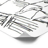 ヒギンズ・ニューヨーカー ポスター (角)