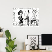 ヒギンズ・ニューヨーカー ポスター (ホームオフィス)