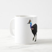 ヒクイドリ族の鳥 コーヒーマグカップ (正面左)