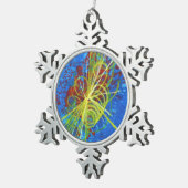 ヒグソンホリデイオーナメント スノーフレークピューターオーナメント (右)