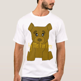 ヒグマのTシャツのテンプレート Tシャツ