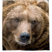 ヒグマ シャワーカーテン (正面)