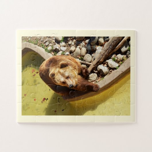 ヒグマ ジグソーパズル (横)