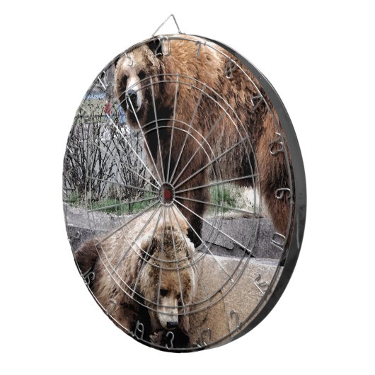 ヒグマ ダーツボード (正面右)