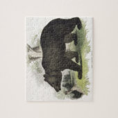 ヒグマ、教育イラストレーションのパブ。 t ジグソーパズル (縦)