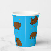 ヒグマ 紙コップ (右)