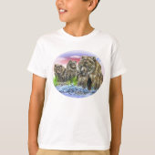 ヒグマ Tシャツ (正面)