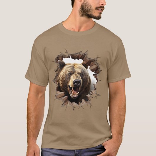 ヒグマ Tシャツ (正面)