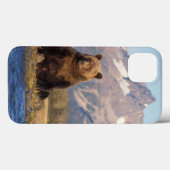 ヒグマ、Ursusのarctos、灰色グマ、Ursus Case-Mate iPhoneケース (裏面 (横))