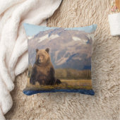 ヒグマ, Ursus arctos, グリズリー, Ursus クッション (ブランケット)
