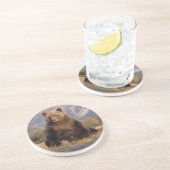 ヒグマ, Ursus arctos, グリズリー, Ursus コースター (側面)