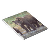 ヒグマ, Ursus arctos, グリズリー, Ursus 3 ノートパッド (アングル)