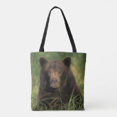 ヒグマ, Ursus arctos, グリズリー, Ursus 9 トートバッグ (裏面)
