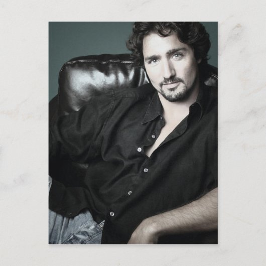 ヒゲがたくましいジャスティン2006 ポストカード (正面)