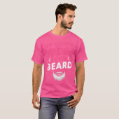ヒゲがマイブーム Funny Beard Tシャツ (正面フル)