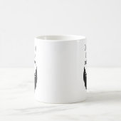 ヒゲが美しい コーヒーマグカップ (中央)