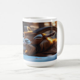 ヒゲと蹄 コーヒーマグカップ