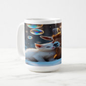 ヒゲと蹄 コーヒーマグカップ (正面左)