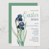 ヒゲのあるアイリス 招待状 (正面/裏面)