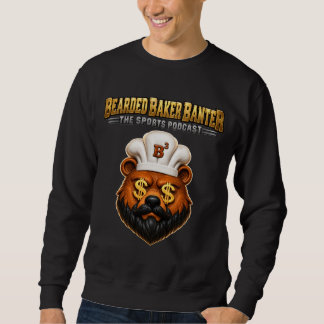 ヒゲのパン屋兄弟ビッグフェイスベアロゴTシャツ スウェットシャツ