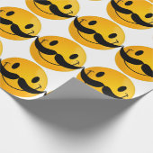 ヒゲの顔 ラッピングペーパー (角)