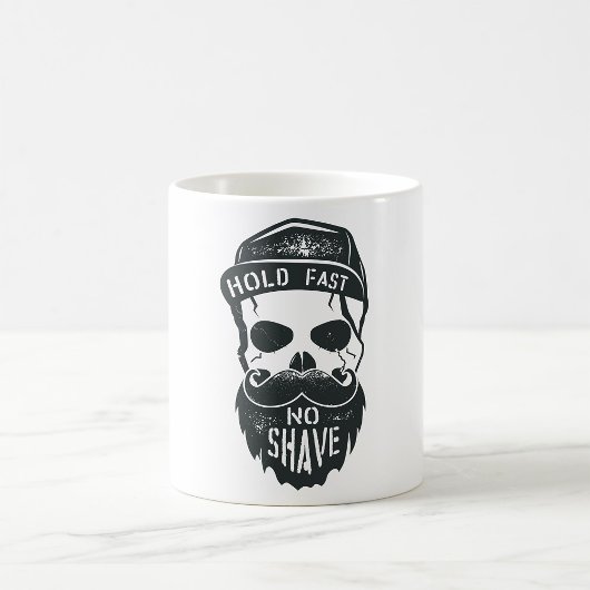 ヒゲを剃るな コーヒーマグカップ