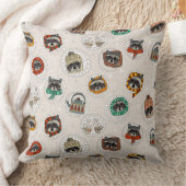 ヒゲアライグマ クッション (ブランケット)