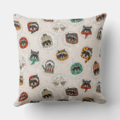 ヒゲアライグマ クッション (裏面)