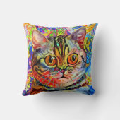 ヒゲカラフルー クッション (裏面)