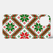 ヒゲコテージコアクリスマスポインセチア Case-Mate iPhoneケース (裏面 (横))