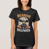 ヒゲトカゲのハロウィンナイトシーン Tシャツ (正面)