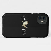ヒゲトカゲの心拍数 楽しい動物 Case-Mate iPhoneケース (裏面(横))