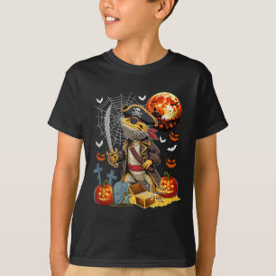 ヒゲトカゲ パイレーツ コスプレ ハロウィン カボチャ カービング Tシャツ